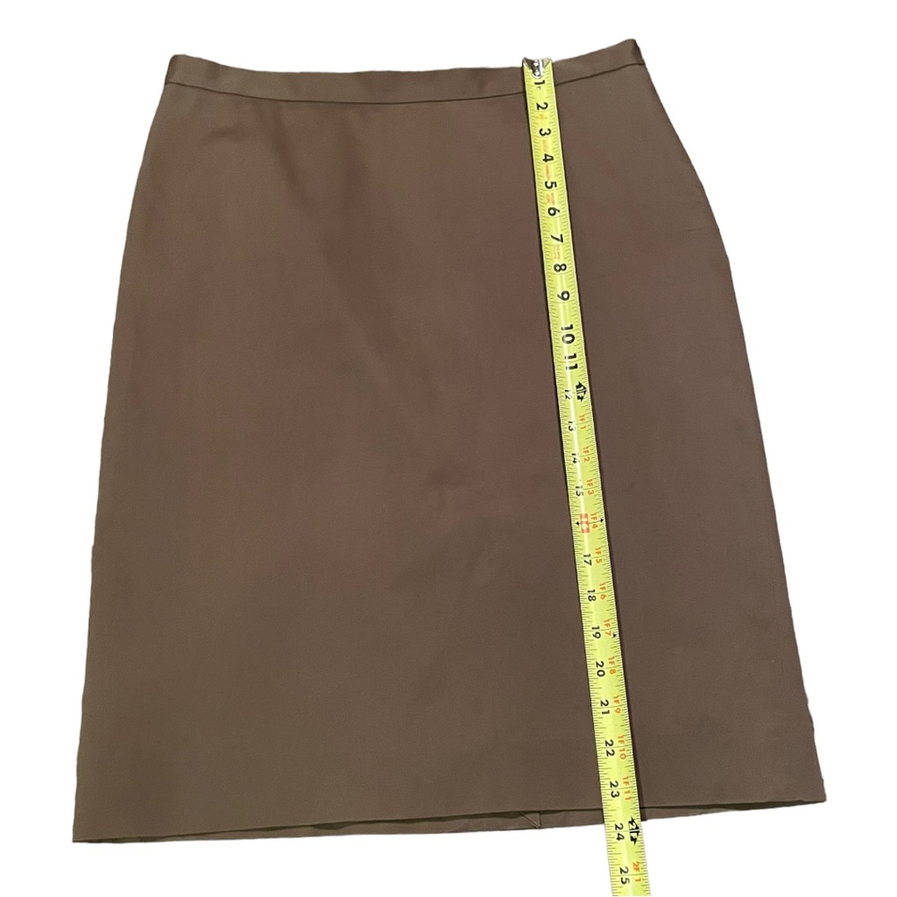 Moschino Cheap and Chic Brown pencil skirt Sz 10 - Picture 12 of 13